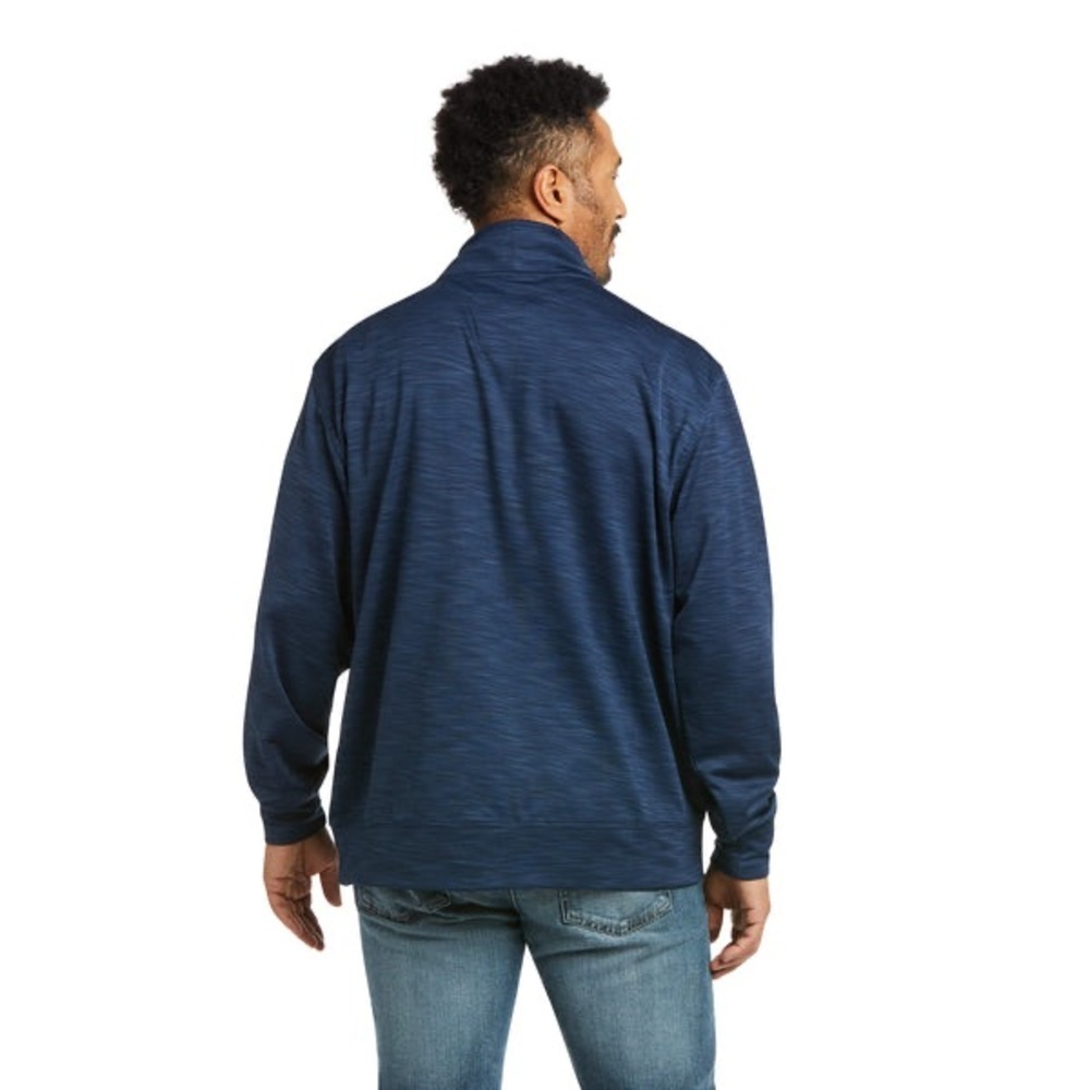 Ariat men’s team logo 1/4 zip sweatshirt - Picture 2 of 2